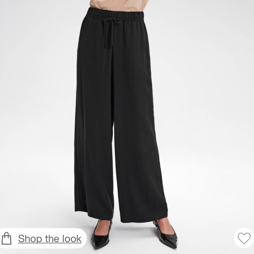 A New Day High-Rise Wide Leg Pull-On Pants with Built-In Belt